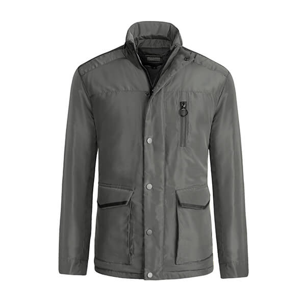 کاپشن مردانه کروم مدل دوجیب