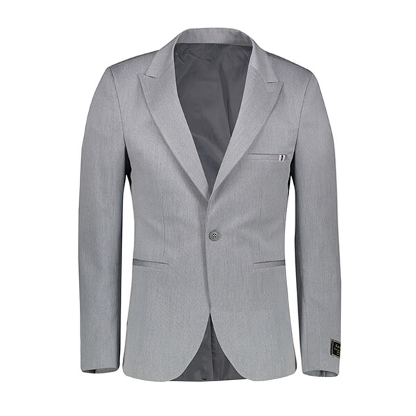 کت تک مردانه طوسی باینت